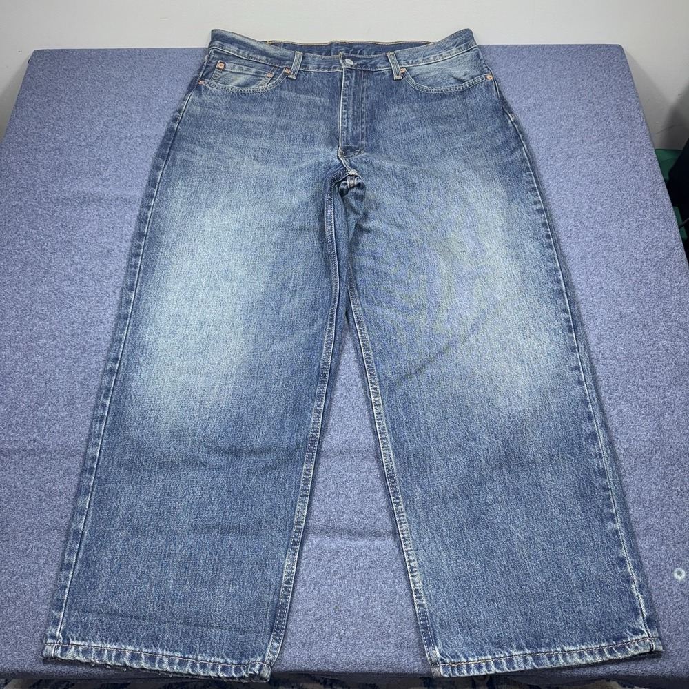 Levis Jeans Mens 36x30 Blue 578 Baggy Denim Y2K Skater Wide Leg Grunge Hip Hop
